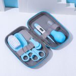 Children's Baby Nails Cutting Pliers 8 Eight-piece Set Eva Bag Care Suit - Image 3