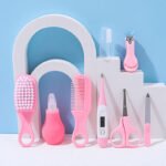 Children's Baby Nails Cutting Pliers 8 Eight-piece Set Eva Bag Care Suit - Image 4