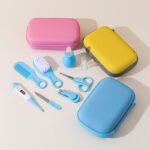 Children's Baby Nails Cutting Pliers 8 Eight-piece Set Eva Bag Care Suit - Image 8