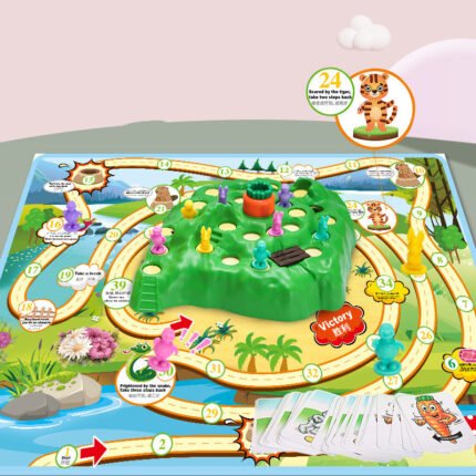 Children's Turtle And Hare Racing Toys Cross-country Race Table Games