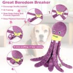 Dog Snuffle Toy Dog Plush Octopus Toys, Dog Puzzle Games Interactive Puppy Toys Chew Toys Slow Feeding Games - Image 2